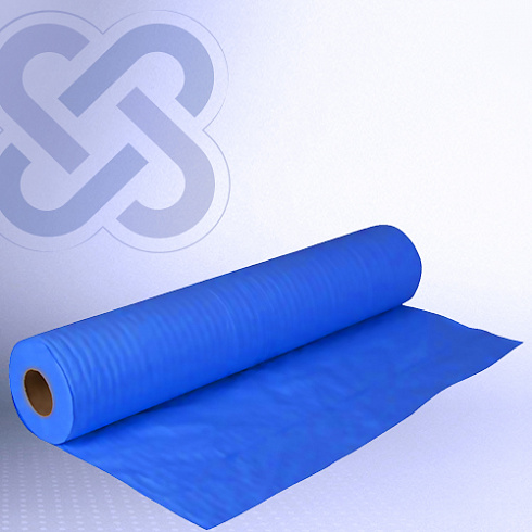 Ткань оксфорд 600D PVC, 1,5x50м синий